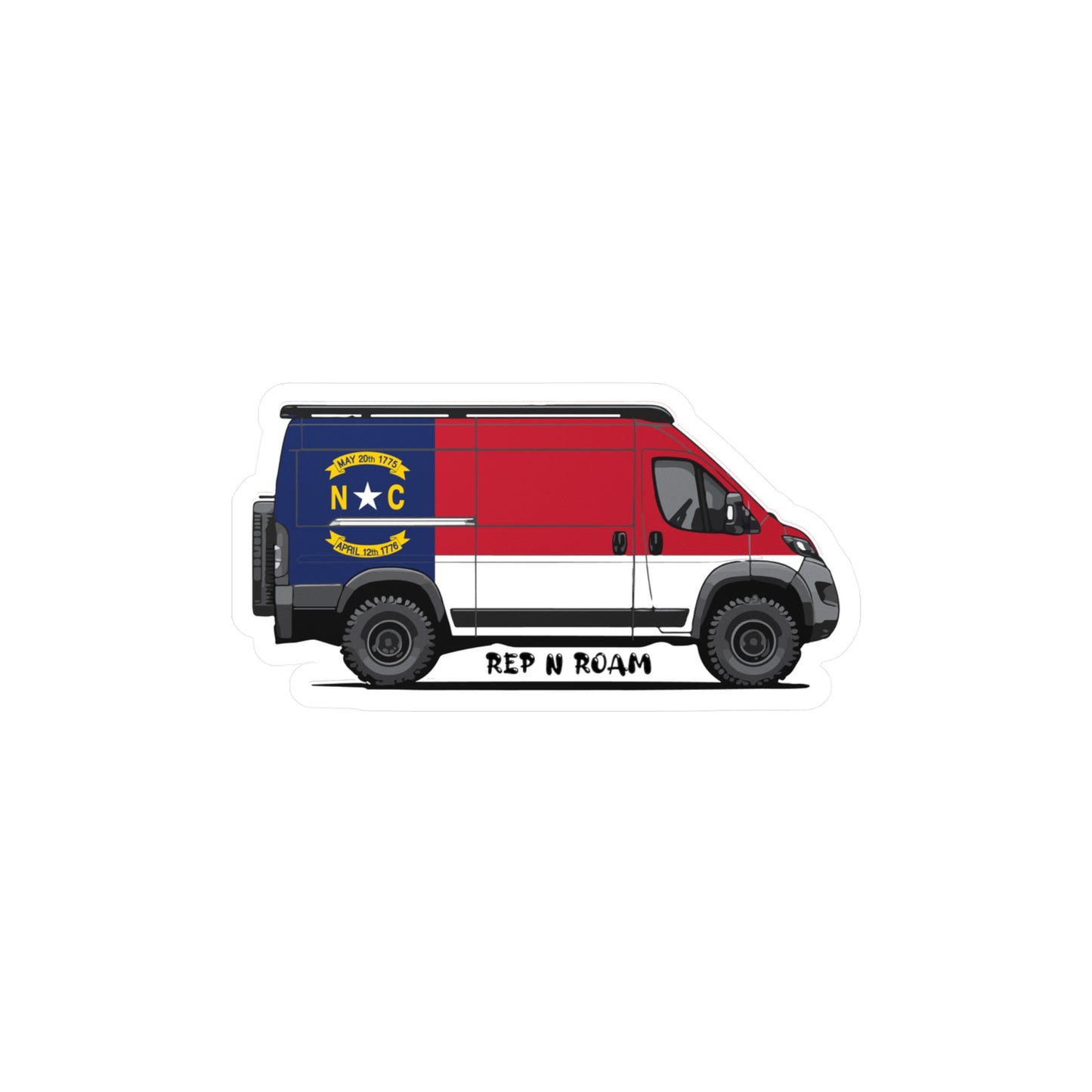 North Carolina Pro Master Sticker