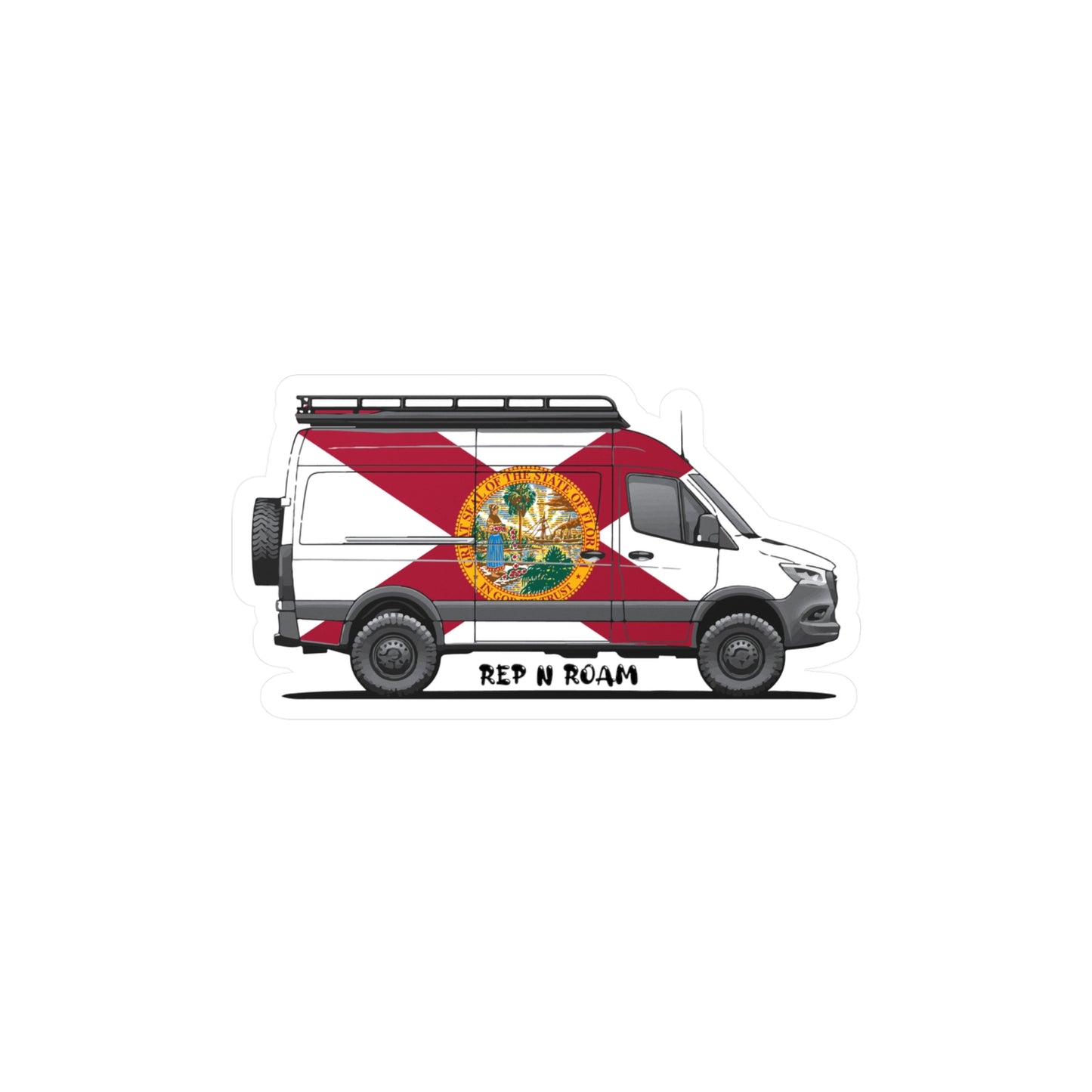 Florida Sprinter Sticker