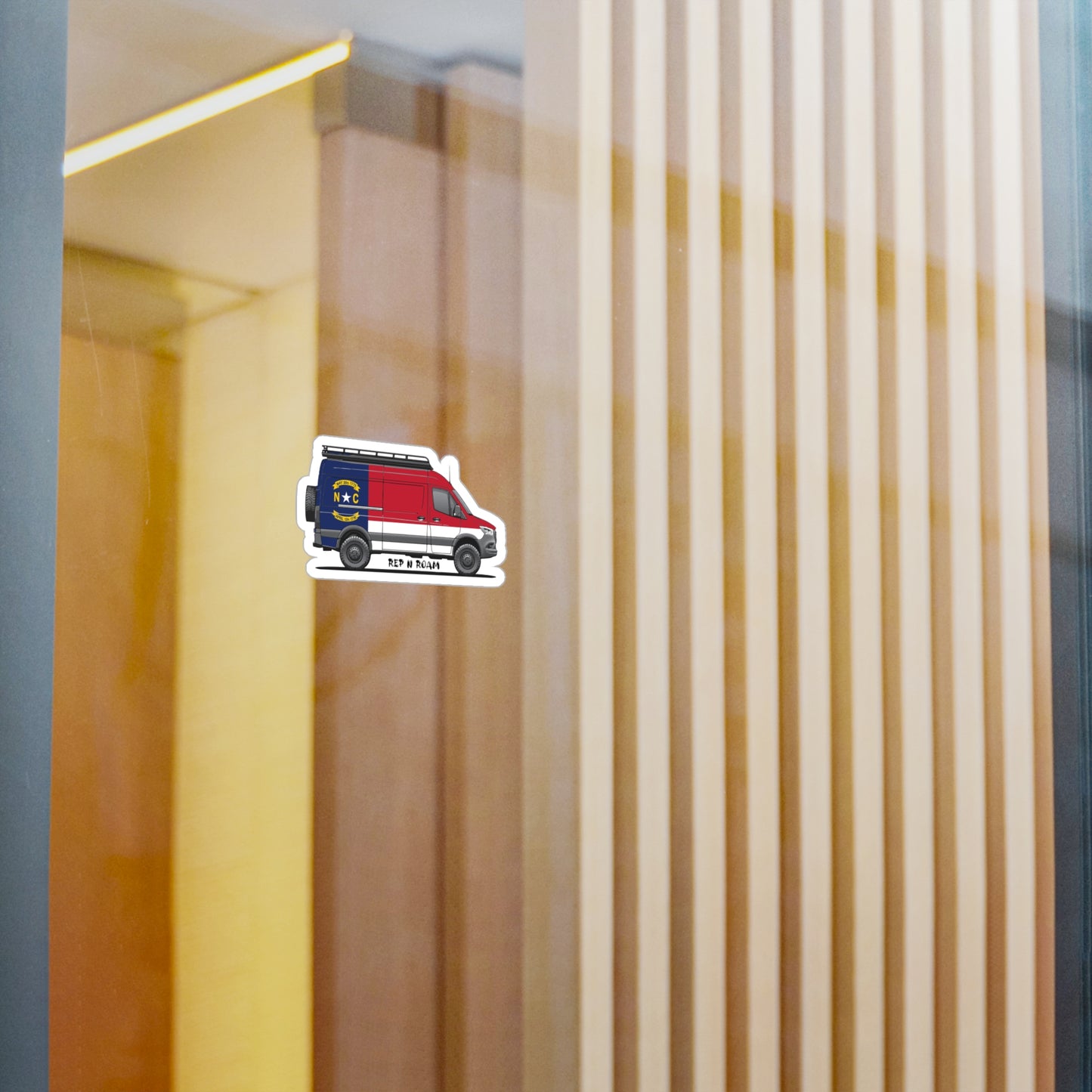 North Carolina Sprinter Sticker