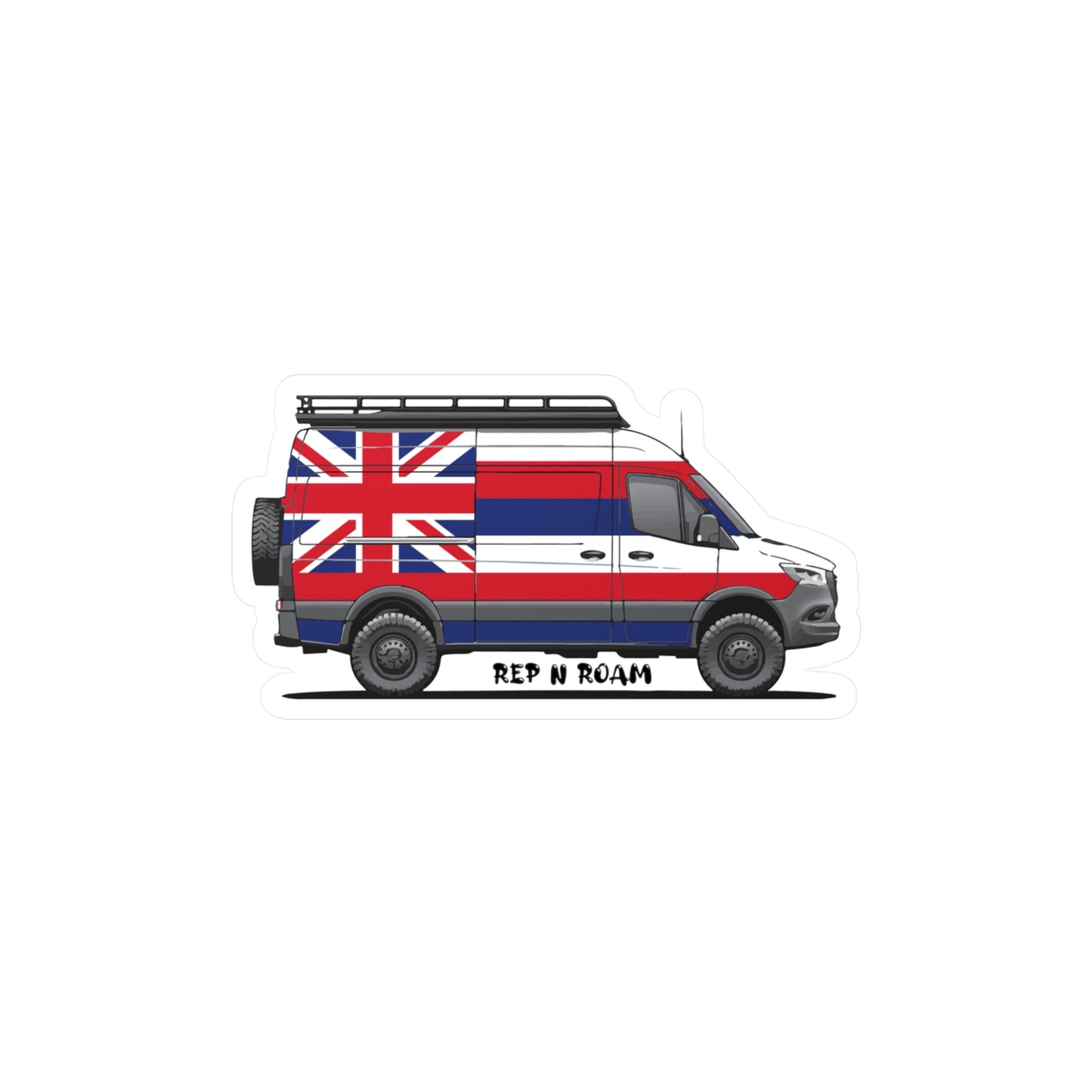 Hawaii Sprinter Sticker