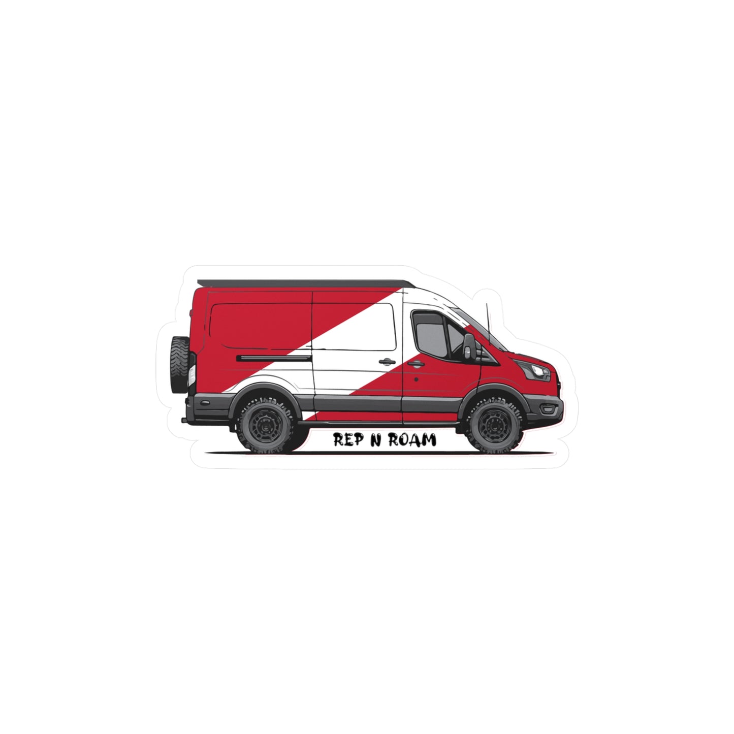 Dive Transit Sticker