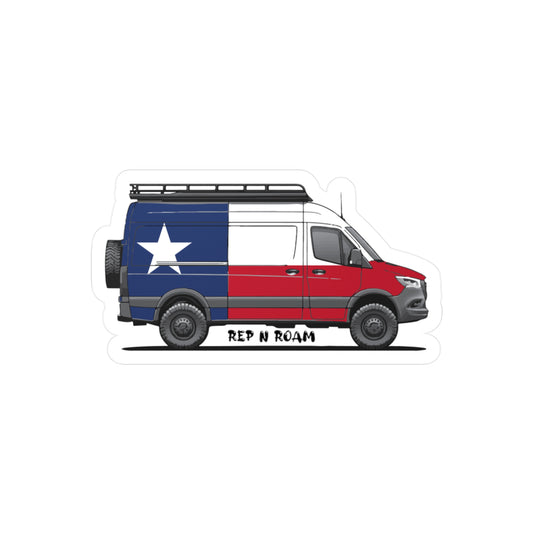 Texas Sprinter Sticker