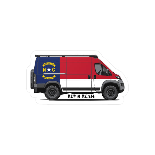 North Carolina Pro Master Sticker