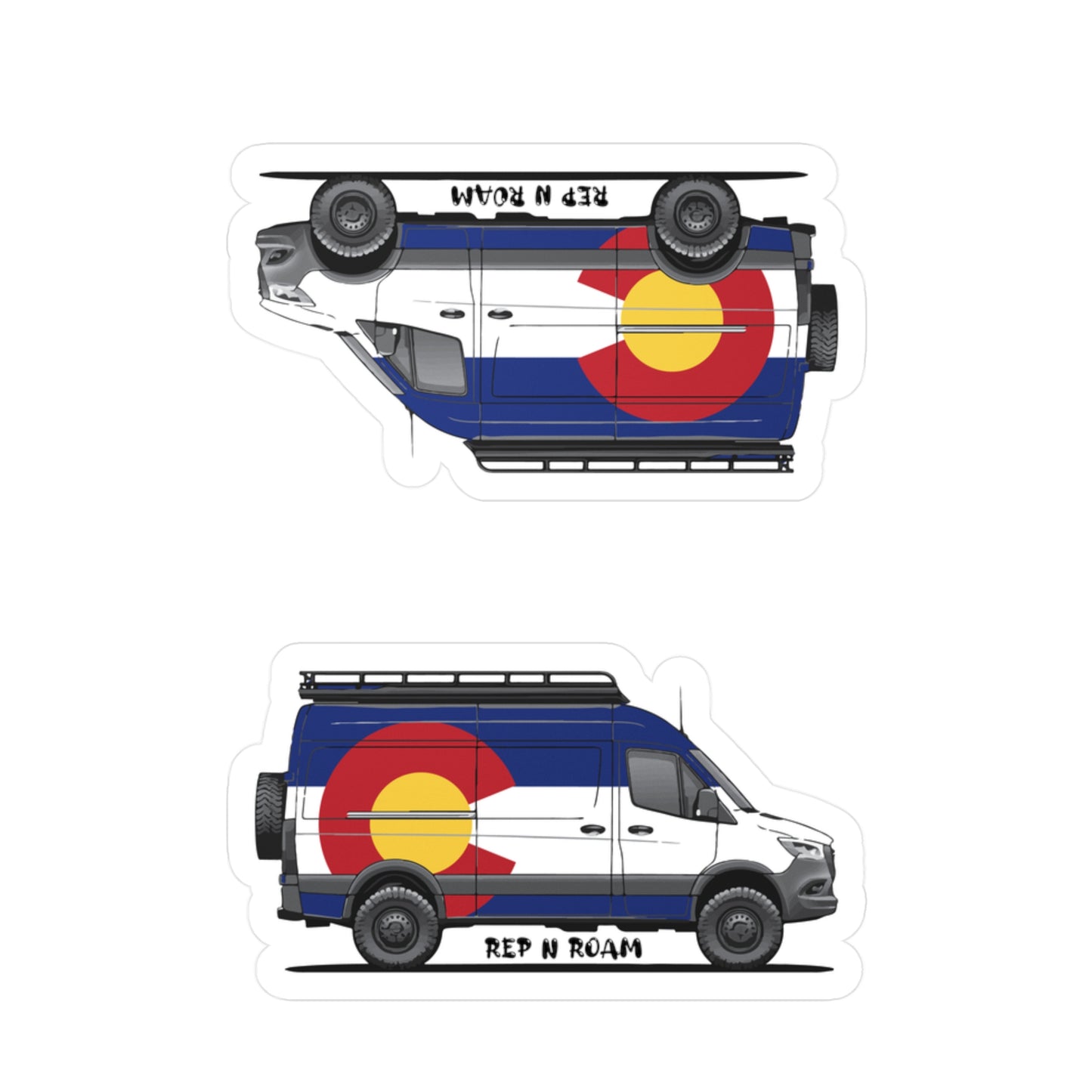 Colorado Sprinter Sticker