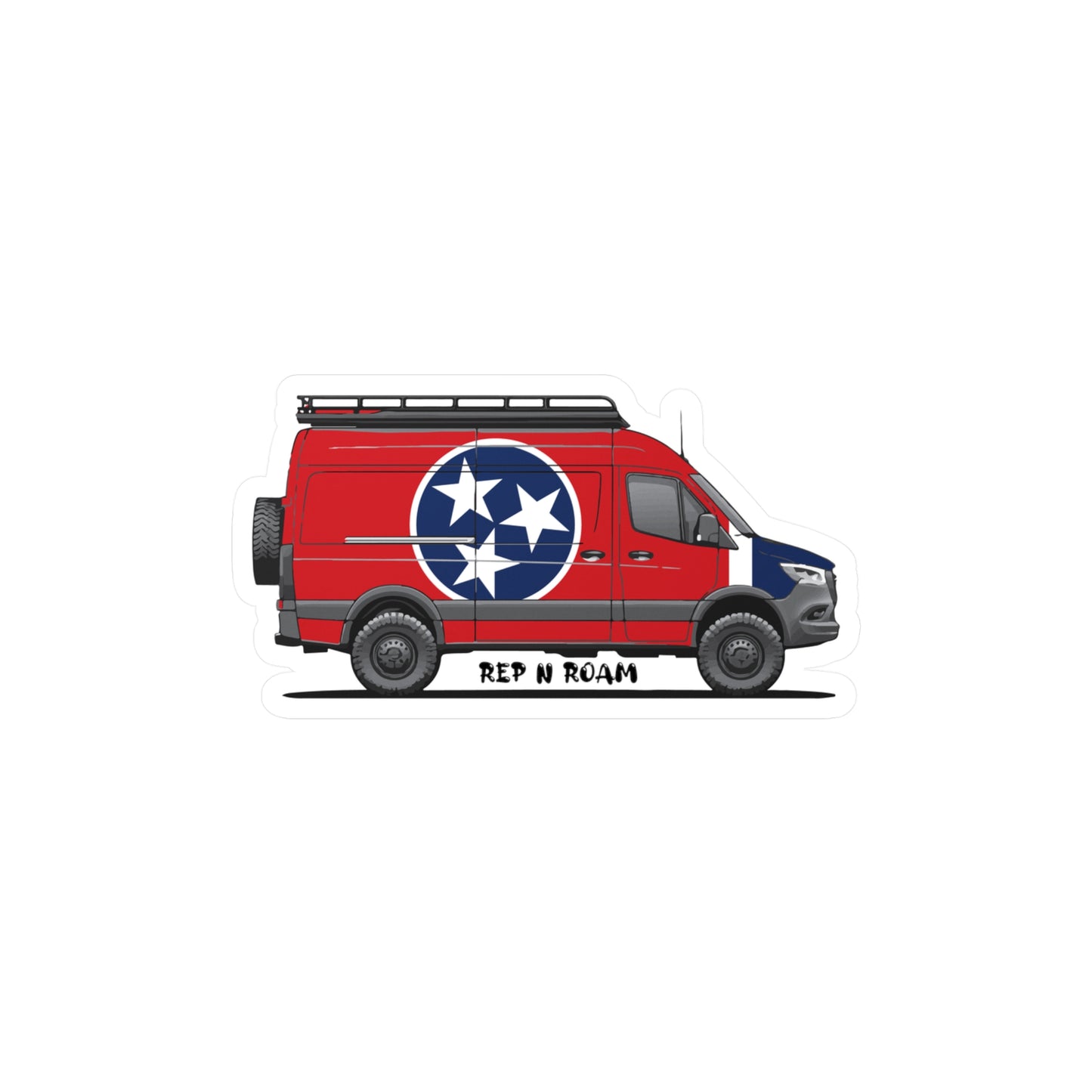 Tennessee Sprinter Sticker