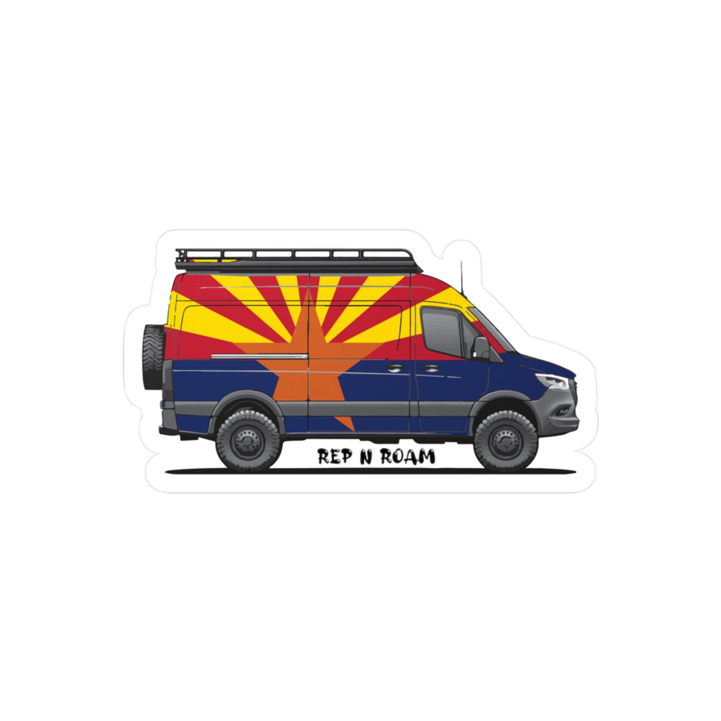 Arizona Sprinter Sticker