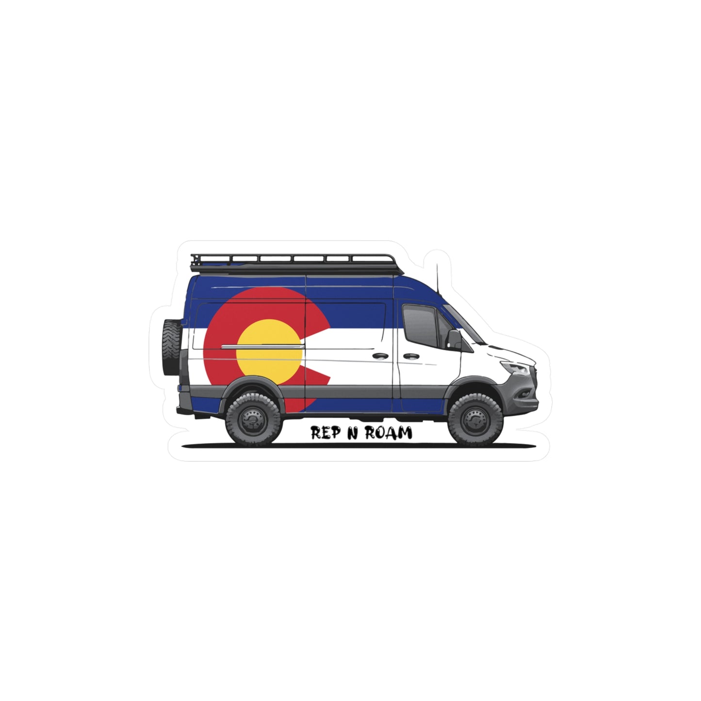 Colorado Sprinter Sticker