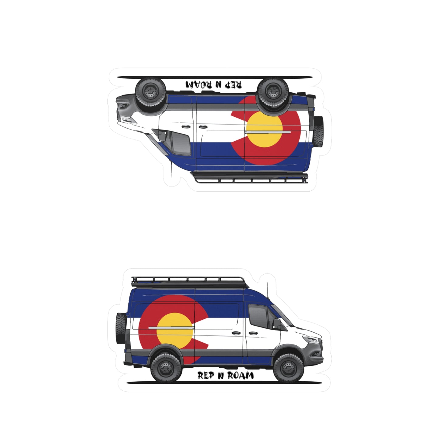 Colorado Sprinter Sticker