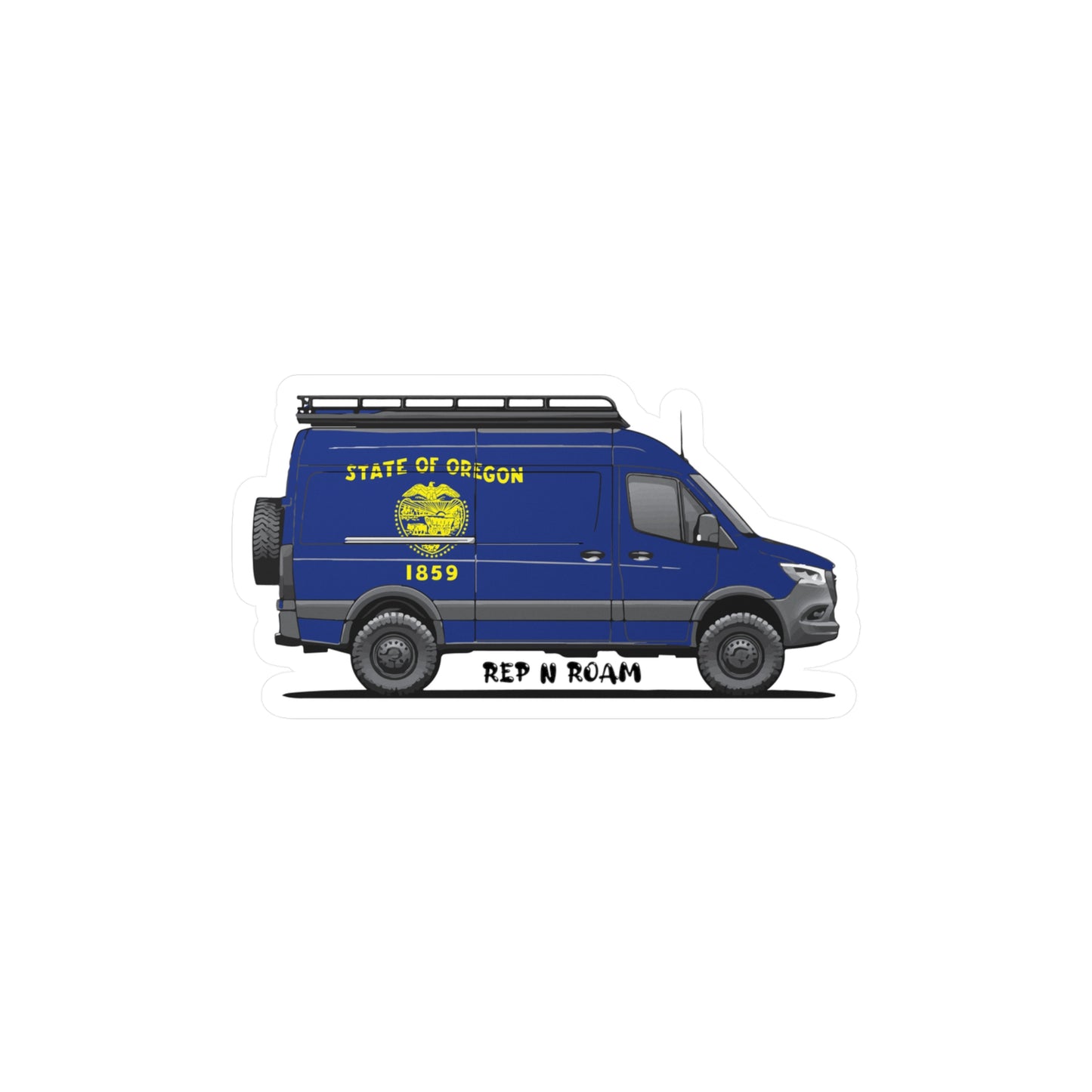 Oregon Sprinter Sticker