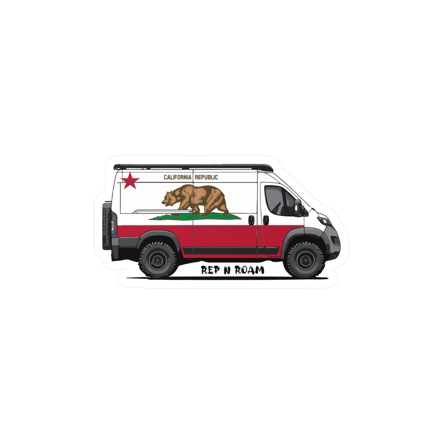 California Pro Master Sticker